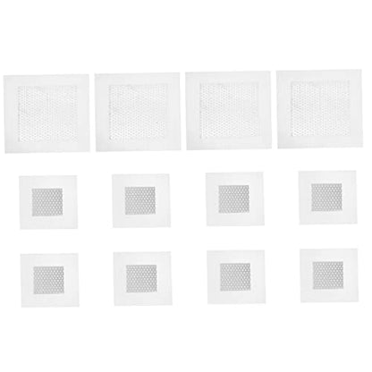 Homoyoyo 12pcs Use Drywall Repair Patches Wall Repair Pastes Self-Adhesive Drywall Patch Kits