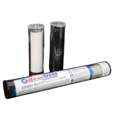 4EvaWeld, 90017, UltraMax Epoxy Putty for Metal and Plastic – 7" Black Repair Stick, 4 oz. Industrial Adhesive Filler