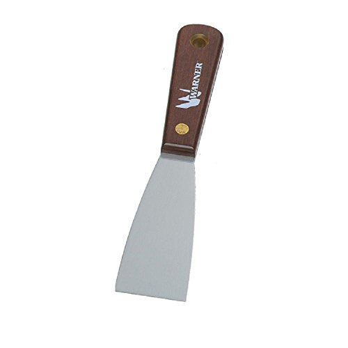 Warner Manufacturing 1-1/2" Full Flex Putty Knife, Carbon Steel Blade, Rosewood Series, 627 - size: 1 Count (Pack of 1), style: Full Flex