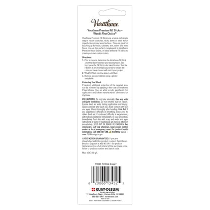 Varathane Wood Fill Stick, .5 oz, Summer Oak/Traditional Pecan/Ipswich Pine - color: Summer Oak/Traditional Pecan/Ipswich Pine