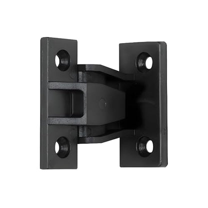 Keku AS-M Adjustable Push Fittings Panel Frame Components Connectors Bracket Partition Fastener Slide on Shelf Support Load Capability 20kg Plastic (20 Pairs) - size: ASM