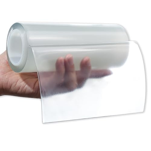 Tikfoam Waterproof Repair Tape for Fabric, Awning, RV Roof, Underbelly, Tarp, Tent, Sail and Boat Cover Outdoor Repair Patch, Heavy Duty, Clear, 6 Inch x 10FT - color: Clear, size: 6 inch x 10FT