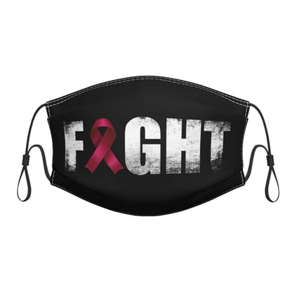 Fight Multiple Myeloma Premium Masks Breathe Easy Stay Black