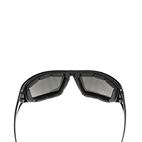 Radians XT1-91 Extremis Full Black Frame Safety Glasses with Indoor/Outdoor Anti-Fog Lens