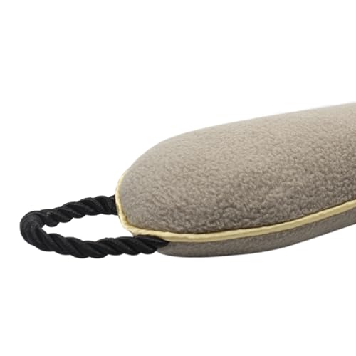 Frost King Door or Window Draft Stop Cloth Seal, 36-inches, Decorative Gold - size: 3' (Single), style: Beige Fleece