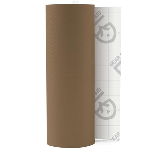 GEAR AID Tenacious Tape 3” x 20” Nylon Fabric Gear Repair Tape, Fix Holes and Rips in Puffy Jackets, Rain Gear, Tents, Sleeping Bags and Outdoor Equipment, Coyote, 1 Roll - color: Coyote, style: 3" × 20" (1 Roll)