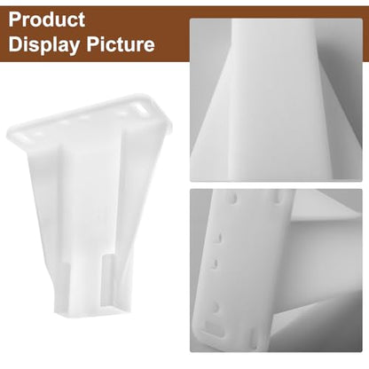 Drawer Side Track Brackets R 7240 for Prime-Line, Adjustable Track Socket, for Rear Drawer Track Socket Repair - size: R 7240