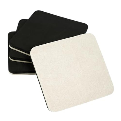 Felt Furniture Sliders 4 Pcs 5 Inch Furniture Slider Square Reusable Furniture Sliders for Hardwood Floors Heavy Duty Felt Sliders Hard Surfaces - size: 5 inch Square