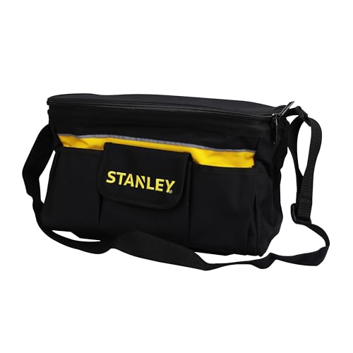 Stanley STST1-73615 Tool Bag with Belt, Black/Yellow