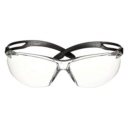 SecureFit 500 Series SF501SGAF-BLK, Black, Scotchgard Anti-Fog Coating, Clear AF-AS Lens