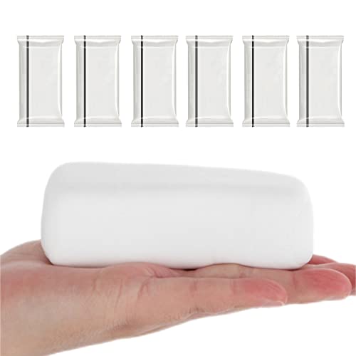 New Waterproof Duct Seal Repair Sealing Clay 6 Pack White Moldable Silicone Putty, Quick Mending Mud for Pipe Connection, Wall Hole, Air Conditioning Holes