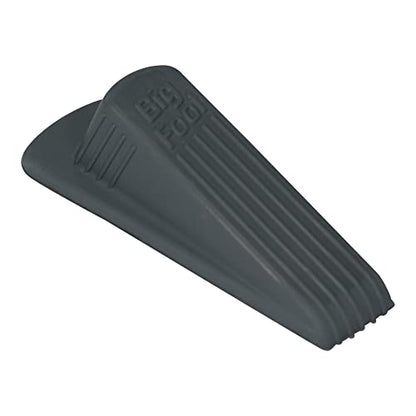 Master Caster Big Foot Doorstop, 4.75 x 2 x 1.25 Inches, Gray, 1/Pack (00941) (Pack of 2) - color: Gray, size: 941 (Pack of 2)