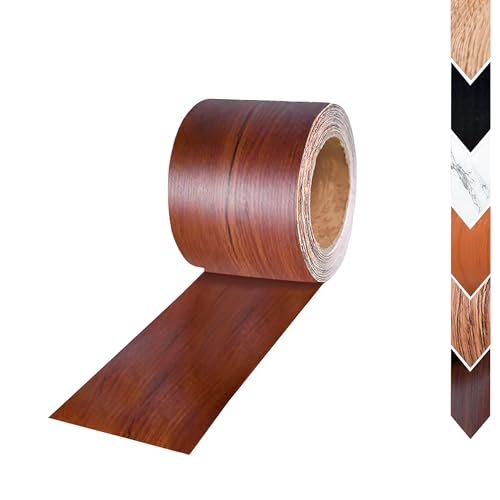 Wood Grain Repair Tape, 2" x 32ft Self Adhesive Tape for Furniture, Flooring, Cabinets, Doors, Windows, DIY Crafts - Durable, Easy to Use for Seamless Repairs - color: Sequoia, size: 2.0 in