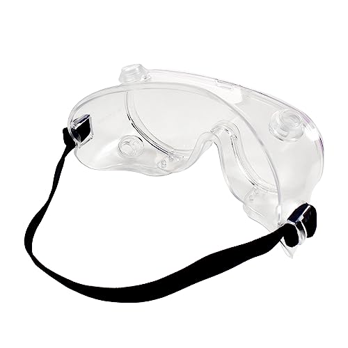 HQRP UV Protective Safety Glasses Goggles for Yard work, Gardening, Lawn mowing, Weed whacking, Hedge trimming, Woodwork etc. - color: Clear Goggles
