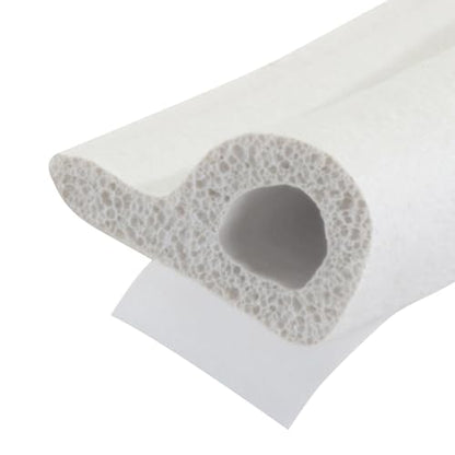 M-D Building Products 02576 7/32 in. x 3/8 in. x 17 ft. White Premium Rubber Window Seal for Small Gaps - color: White, size: 7/32 in. x 3/8 in.