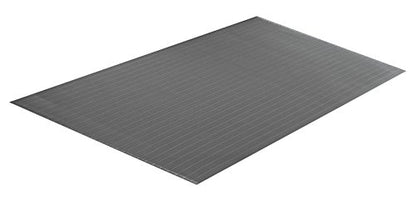 Portico Systems 18030505 Comfort Step 3/8" Anti-Fatigue Mat with Ribbed Emboss, Grey, 3" x 5" - size: 5"L x 5"W x 0.4"Th