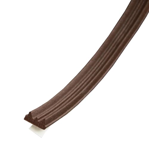 M-D Building Products 02592 1/8 in. x 3/8 in. x 17 ft. Brown Premium Rubber Window Seal for Ex-Small Gaps - color: Brown, size: 1/8 in. x 3/8 in.