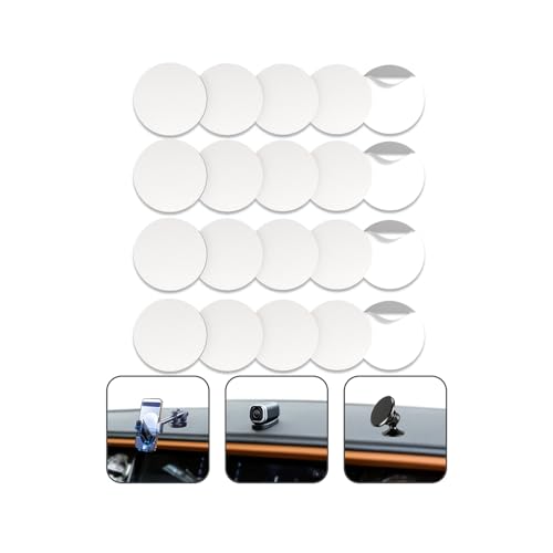 Double Sided Adhesive Pads – Clear Mounting Tape for Car Phone Mounts,Double Sided Adhesive Sticky Dots, Dash Cam Base, Strong Hold - size: 1.18in