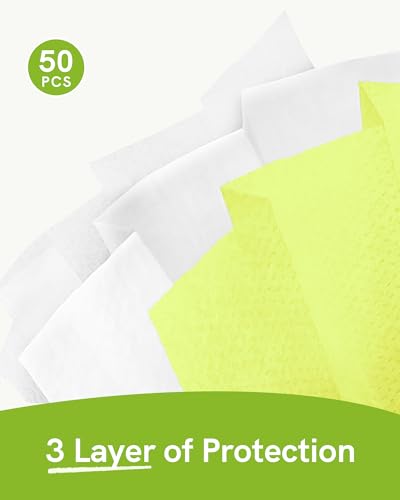 FriCARE Disposable Face Masks, 3-Ply ASTM Level 3 Medical Grade, Breathable & Comfortable for Adult Daily Work/Sun Protection, 50 Pack Neon Pixel - color: Neon Pixel