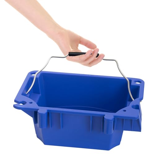 folosem AC52-UB Ladder Accessories Lock-in Job Bucket for Werner 6000 series, 6100 series, 6200 series, 6300 series,Blue