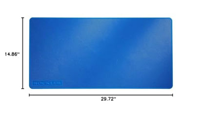 Rockler Silicone Glue Mat (15"x30") - Heat Resistant Mat for Projects, Garage, Shop, Dining Room Table – Easy to Clean Silicone Mats for Crafts – Rolls up for Easy Storage Silicone Project Mat - size: 30" x 15"