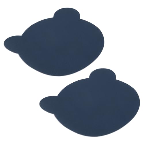 PATIKIL Leather Repair Patch, 2 Pcs 4 x 3.5 Inch Self-Adhesive Vinyl Patch Furniture Tape Repair Kit for Sofas Couches Stools Chairs Cabinets Bags, Navy Blue - color: Navy Blue