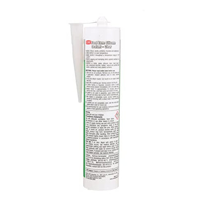 CRC Food Zone Silicone Sealant 14083 – 10.1 FL Oz., Clear Silicone Seal for Bonding, Waterproofing Applications - style: 1 Pack