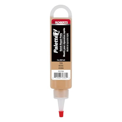 ROBERTS Palette Quick-Repair Putty for Wood, Laminate & Vinyl - Tan - color: Tan