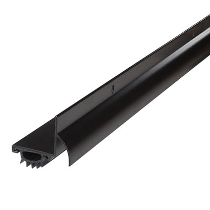 M-D Building Products 06056 36 in. Bronze Aluminum L-Shape Screw-on Under Door Seal - color: Brown