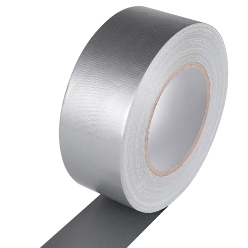 Reniteco Silver Duct Tape- 2 inches x 45 Yards, Waterproof & All-Weather, No Residue, UV Resistant, Heavy Duty for Car, Home & Outdoor Repairs, 1 Roll - color: Silver, size: 2in*45yard