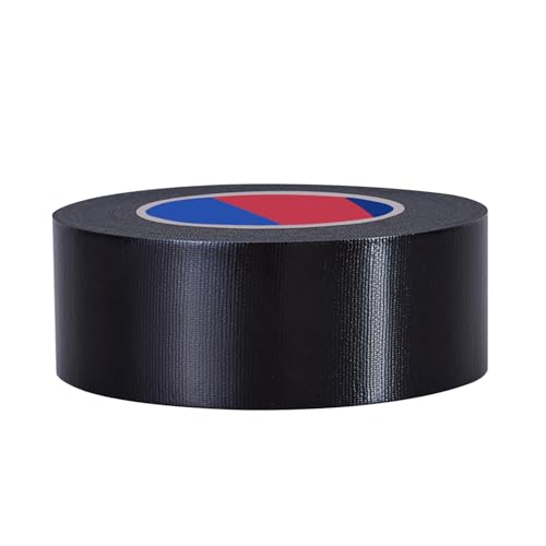 Black Heavy Duty Duct Tape, 2 Inch x 55 Yards, Industrial Grade Waterproof & UV Resistant, Strong Adhesive for Indoor Outdoor Repairs, Crafts, Home Improvement, Moving Packing and DIY Projects - color: Black, size: 2inch X 55 Yards