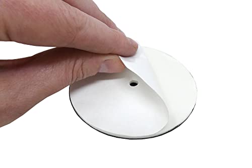 Shepherd SlideGlide 2-3/4" Round Adhesive Furniture Sliders for Carpet, Heavy-Duty Protective Furniture Moving Pads with Self-Adhesive or Screw-On Application, Set of 4, Beige - style: 2-3/4 Inch, 4-Pack