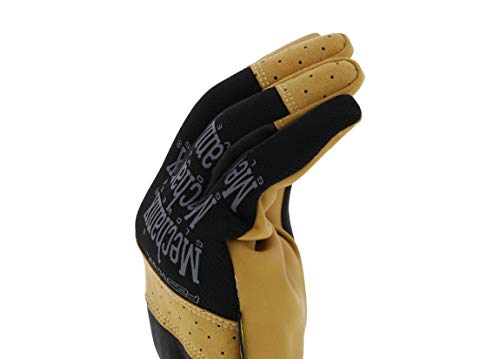 Mechanix Wear: Material4X FastFit Work Gloves (Small, Brown/Black) - size: Small