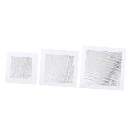 POPETPOP 3pcs Self Adhesive Wall Repair Patch Kit for Drywall Lightweight High Strength Easy to Use for Repair