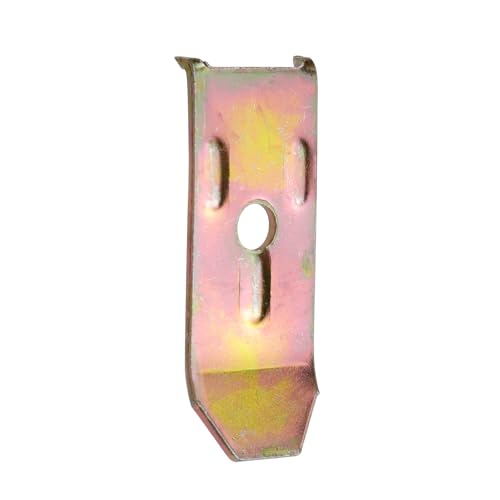 Table Leaf Hardware 50Pcs, Horizontal Single Buckle Leveling Straps with Screws for Furniture, Chairs, Cabinets and Dining Table Expansion, Iron with Zinc Plating