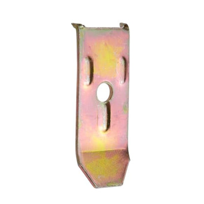 Table Leaf Hardware 50Pcs, Horizontal Single Buckle Leveling Straps with Screws for Furniture, Chairs, Cabinets and Dining Table Expansion, Iron with Zinc Plating