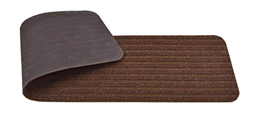 Stair Treads Collection Indoor Skid Slip Resistant Brown Carpet Stair Tread Treads (7 inch x 24 inch) (Brown, Set of 3) - color: Brown, size: 3 Pcs - 7"x24"