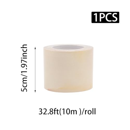 Lilaly 2 inches x 32 feet Wood Grain Repair Tape,Wood Grain Tape,Widely Used for Tables, Doors, Floor and DIY(Agate Jade) - color: Agate Jade