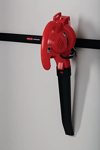 Rubbermaid Garage FastTrack Power Tool Holder Satin Nickel Wall Mounted Storage System Holds up to 50 pounds for Home/Garage/Tool Organization - size: 1 Count (Pack of 1), style: Power-Tool Hook