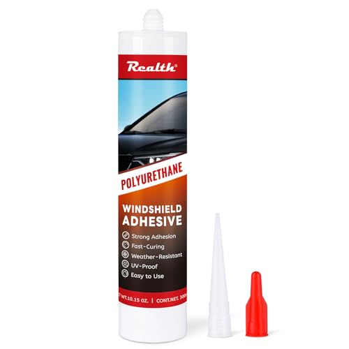 Polyurethane Windshield Adhesive & Sealant 300ML - High Strength, Fast Curing Formula for Automotive Glass, Car Windscreen, RV Window - Professional Strength, Weather Resistant Crack Repair Glue - size: 300ml, style: 1 Pack