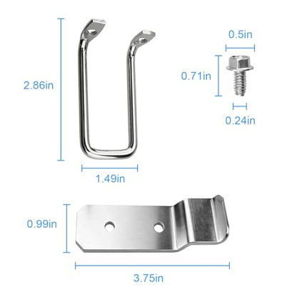 71061PK Latch Strike Plate for Weather Guard Tool Box Locks, Truck Bed Box Latch Lock Striker Plate Hardware Kit
