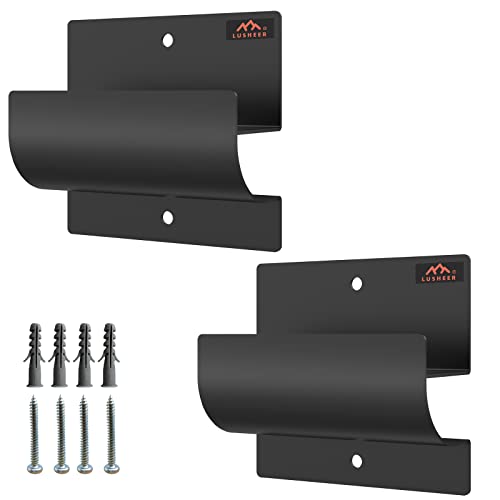Ladder Hooks for Garage Wall,Ladder Hanger for Garage Wall,Wall Mount Wheelbarrow Hanger, Patio Furniture, Chair & Ladder - Ladder Holder Wall Mount (2 Pack) - size: 2 Pack