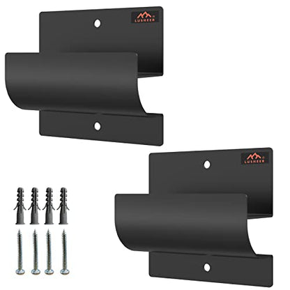 Ladder Hooks for Garage Wall,Ladder Hanger for Garage Wall,Wall Mount Wheelbarrow Hanger, Patio Furniture, Chair & Ladder - Ladder Holder Wall Mount (2 Pack) - size: 2 Pack