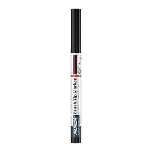 Mohawk Brush Tip Graining Marker - Deep Brown Mahogany - color: Deep Brown