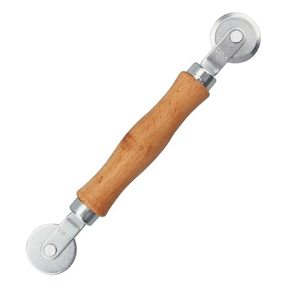 P 7505 Screen Rolling Tool for Installing Window and Door Screens, Spline Roller with Wood Handle & Steel Bearing Wheel, Professional Window and Door Screen Tools (1 Pack) - size: 1 Pack