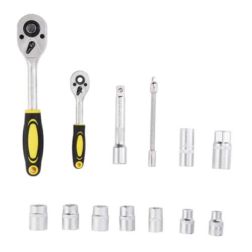 799pcs Tool Set,House Repairing Hand Tool Kits,Portable Complete Basic Repair General Hand Tool Sets,Home Basic Repair Tool Kit,with Aluminum Trolley Case,for DIY Home Maintenance (Yellow & Black) - color: 799pcs-yellow & Black