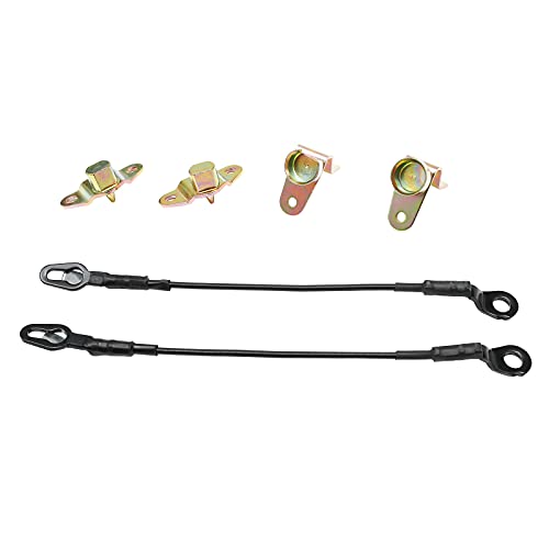 Tailgate Handle Latch Rebuild Kit, Compatible with 1999-2006 Chevy Silverado 1500 2500 3500, GMC Sierra, Replaces# 15997911 15921948 Rear Tail Gate Door Parts Gasket Bezel Lock Bolt Hinge Locking Set