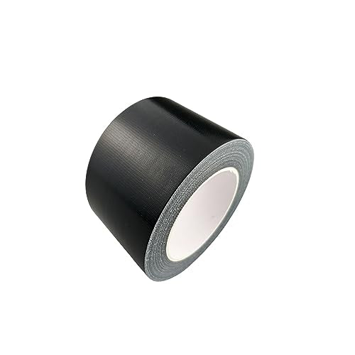 Multi-Purpose Duct Tape 2 Inch x 33 Yards, Heavy Duty, Waterproof, Great for Repairs, Packaging, Arts Crafts and DIY Projects (Black) - color: Black, size: 2 Inch