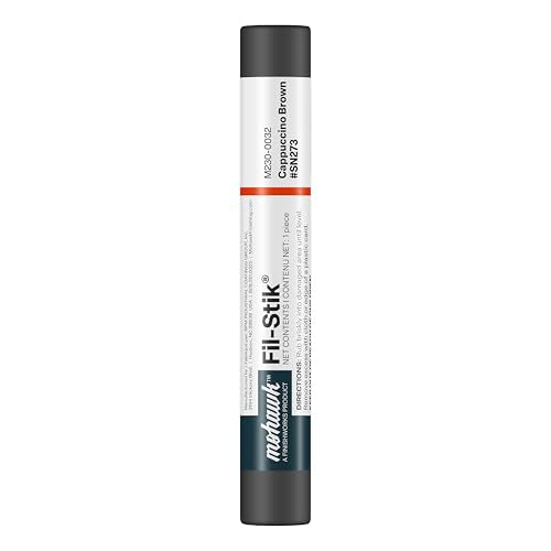 Mohawk Fil-Stik, Wax Putty Stick for Wood Repair, Cappuccino Brown #Sn273, M230-0032, 1 Count - color: Cappuccino Brown KMC
