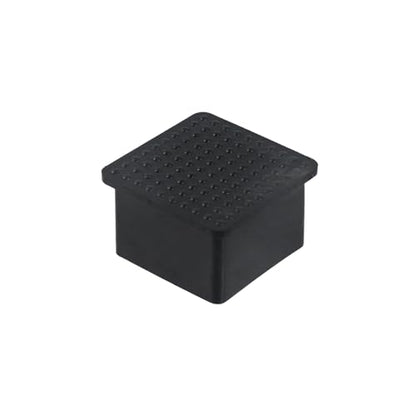 Chair Leg Caps Mcredy Table Leg Foot End Cap Protector Inner Size 1-1/2Inch x 1-1/2Inch Rubber Furniture Foot Fit for Square,Rectangle Chair feet Floor Protectors Black(16 Pcs) - size: 1.5" X 1.5",16 Pcs
